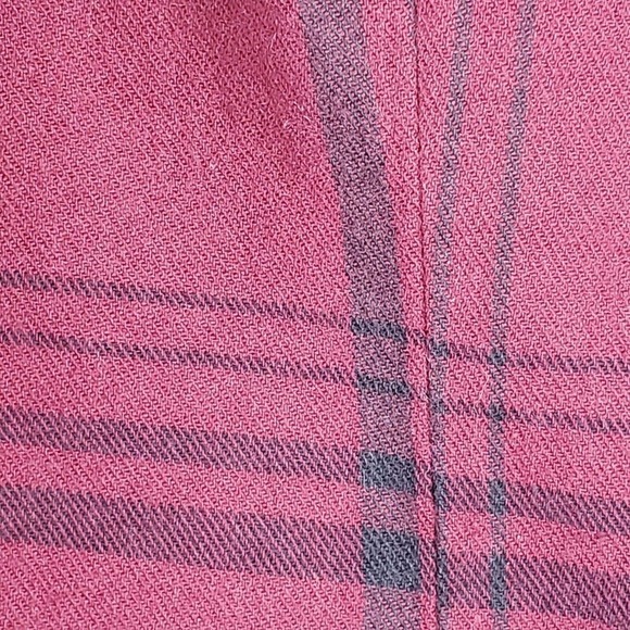 Duluth Trading Co. Womens Small Red Plaid Long Sleeve Button Up Shirt - Picture 7 of 8